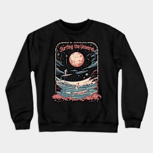 Alien surfing 88060 Crewneck Sweatshirt